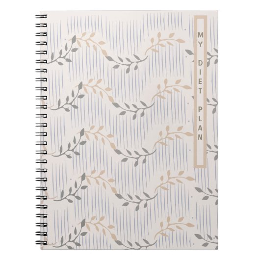 Mein Ernährungsplan Notizblock (Vorderseite)