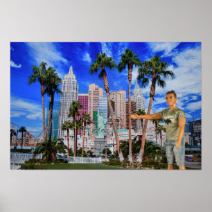 Mein erstaunliches Hotel in Vegas. Poster
