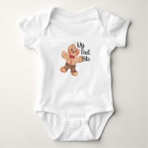 Mein erster Biss / Zahn Personalisierte Babysuiten