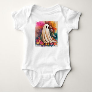 Mein erster bootischer Halloween-Geist, Halloween- Baby Strampler