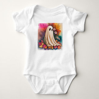 Mein erster bootischer Halloween-Geist, Halloween- Baby Strampler