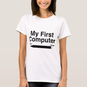 Mein erster Computer T-Shirt