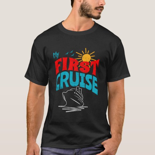Mein erster Cruise Funny T-Shirt (Vorderseite)