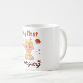Mein erster Erntedank Kaffeetasse (VorderseiteRechts)