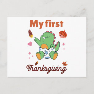 Mein erster Erntedank Postkarte