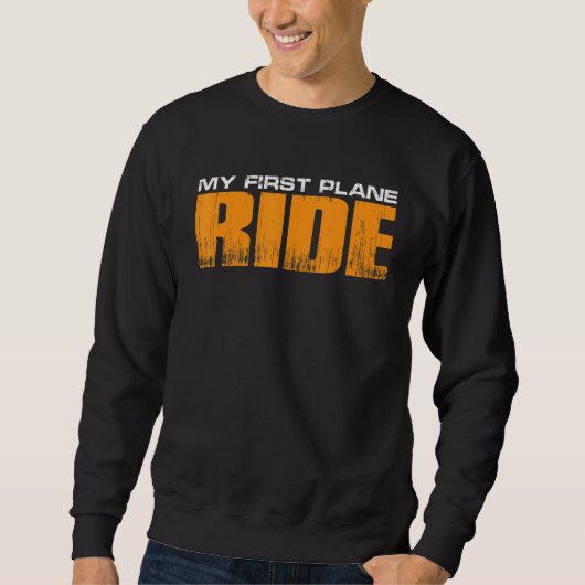 Mein erster Flug      Sweatshirt (Vorderseite)