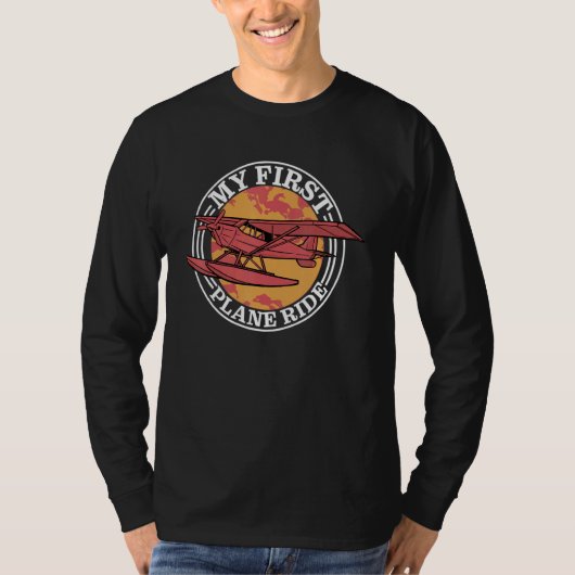 Mein erster Flug         T-Shirt (Vorderseite)