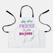 Mein erster Freund ist meine Mutter Schürze (Vorderseite)