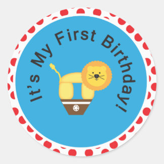 Mein erster Geburtstag! Aufkleber