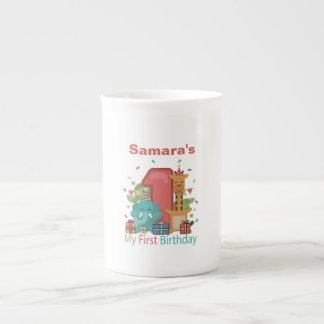 Mein erster Geburtstag Porzellantasse