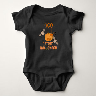Mein erster Halloween-Kürbis, Halloween Baby Strampler