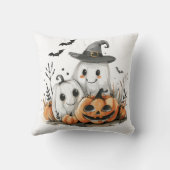Mein erster Halloween-Niedlicher Ghost-Pumpkin-Bab Kissen (Rückseite)