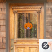 Mein erster Halloween-Schnuller Pumpkin Fensteraufkleber (Haustür)