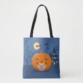 Mein erster Halloween-Schnuller Pumpkin Tasche (Vorderseite)