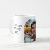 Mein erster Held Mein ewig Held Zitat Kaffeetasse (Vorderseite Links)