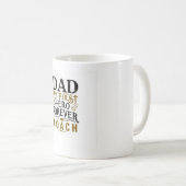 Mein erster Heldentrainer für immer - Sinnvoller V Kaffeetasse (VorderseiteRechts)