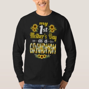 Mein erster Muttertag als Großmutter Funny Mthers T-Shirt