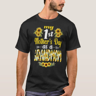 Mein erster Muttertag als Großmutter Funny Mthers T-Shirt