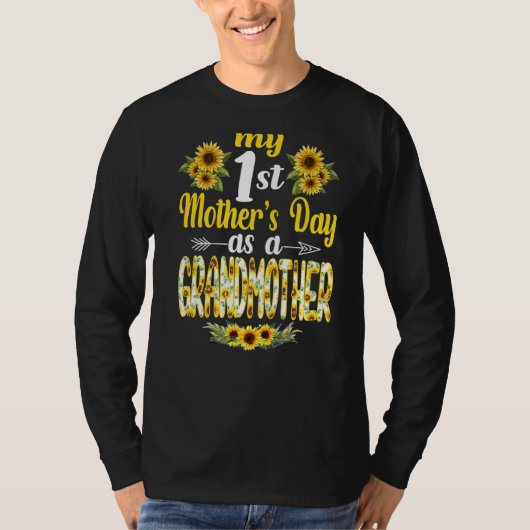 Mein erster Muttertag als Großmutter T-Shirt (Vorderseite)