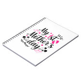 Mein erster Muttertag als Mama 2 Notizblock (Linke Seite)