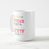 Mein erster Muttertag als Mama Kaffeetasse (Vorderseite Links)