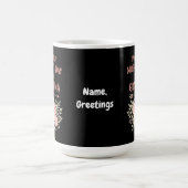 Mein erster Muttertag als Oma Funny & Niedlich Kaffeetasse (Mittel)