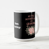 Mein erster Muttertag als Oma Funny & Niedlich Kaffeetasse (VorderseiteRechts)