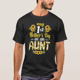 Mein erster Muttertag als Tantentag T-Shirt