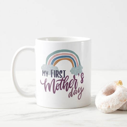 Mein erster Muttertag Kaffeetasse (Mit Donut)