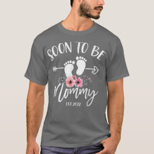 Mein erster Muttertag Schwangerschafts-Offenbarung T-Shirt