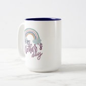Mein erster Muttertag Zweifarbige Tasse (Vorderseite Links)