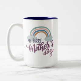 Mein erster Muttertag Zweifarbige Tasse