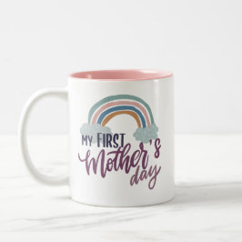 Mein erster Muttertag Zweifarbige Tasse
