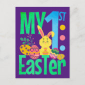 Mein erster Oster Feiertagspostkarte (Vorderseite)