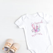 Mein erster Osterfarbenanzug Bunny Ohren Bodysuit Baby Strampler