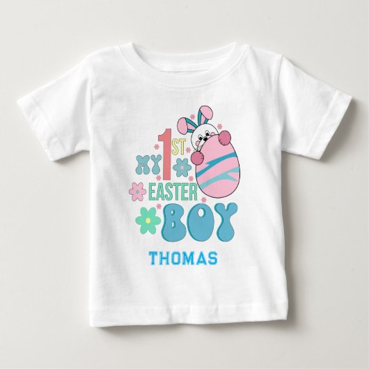 Mein erster Osterjunge Baby T-shirt (Vorderseite)