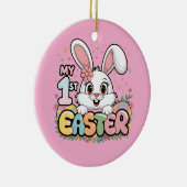 Mein erster Ostern Keramik Ornament (Rechts)