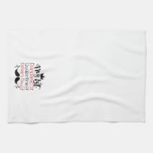 Mein erster Pandemiestag für die Quarantäne Geschirrtuch (Horizontal)