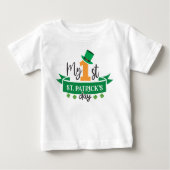 Mein erster Patrick's Day Baby T-shirt (Vorderseite)