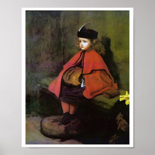 Mein erster Prediger, John Everett Millais Poster (Vorne)