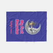 Mein erster RAMADAN Fleecedecke (Vorderseite (Horizontal))