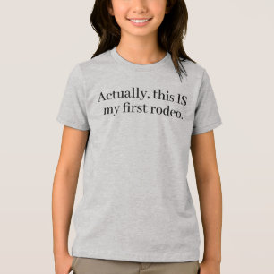 MEIN ERSTER RODEO-T - Shirt von Sandra Boynton