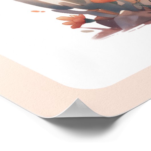 Mein erster Rodeo Wild West Cowboy Willkommen Poster (Ecke)