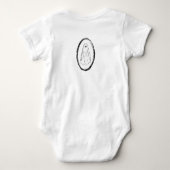 Mein erster Samhain Baby Bodysuit Baby Strampler (Rückseite)