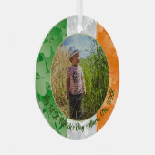 Mein erster St. Patrick's Day Ornament Aus Metall (Vorderseite Rechts)