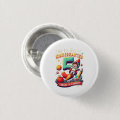 Mein erster Tag im Kindergarten 1. Schultag Button (Vorne & Hinten)