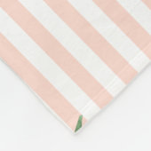 "Mein erster Urlaub Meilenstein" Baby Blanket Fleecedecke (Ecke)