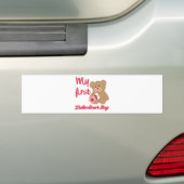 Mein erster Valentinstag Autoaufkleber (Auf Auto)