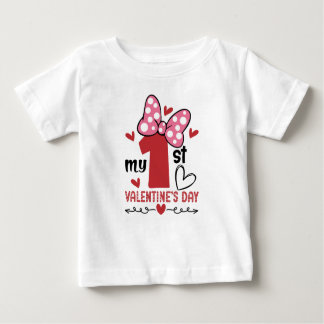 Mein erster Valentinstag Baby T - Shirt