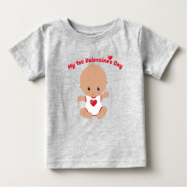 Mein erster Valentinstag Baby T-shirt